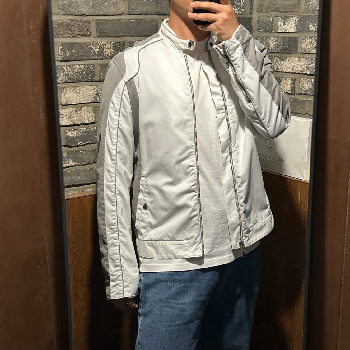 L) 알마니 익스체인지 A|X 투웨이 라이더 자켓 상품이미지9