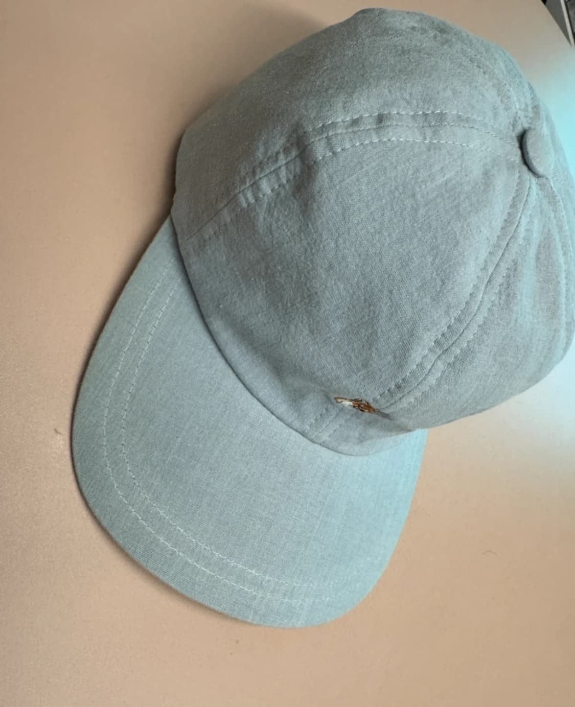 메종키츠네 스몰폭스 볼캡 야구 모자 데님 상품이미지3