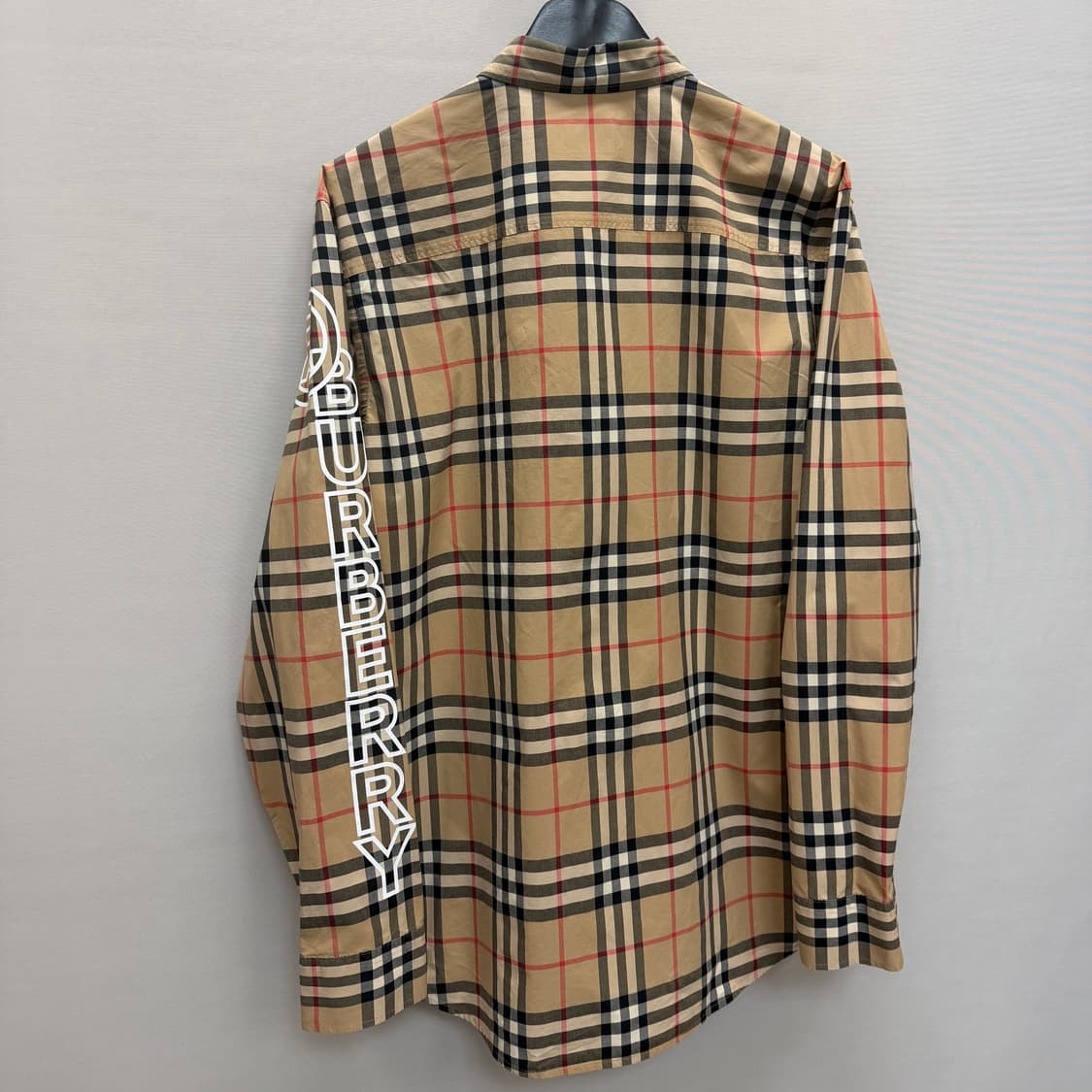 버버리 CAMERSON 로고 프린트 포플린 셔츠 ( 100~105 ) 상품이미지6