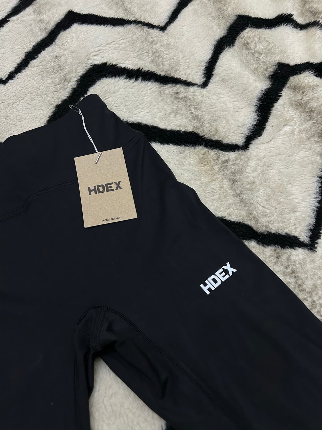 [L]HDEX 하이웨스트 레깅스/블랙 상품이미지1