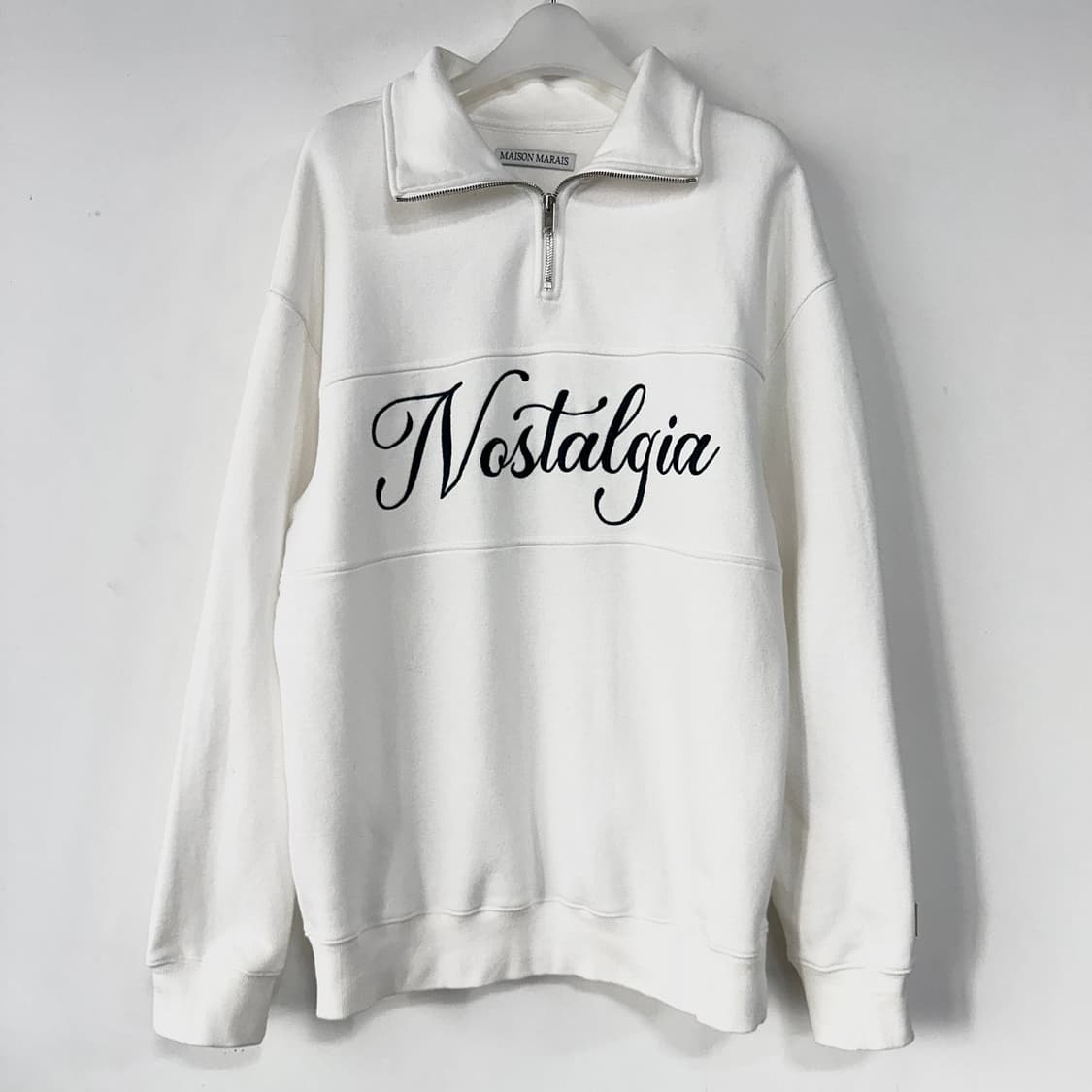 메종마레 노스텔지어 하프 집업 상품이미지4