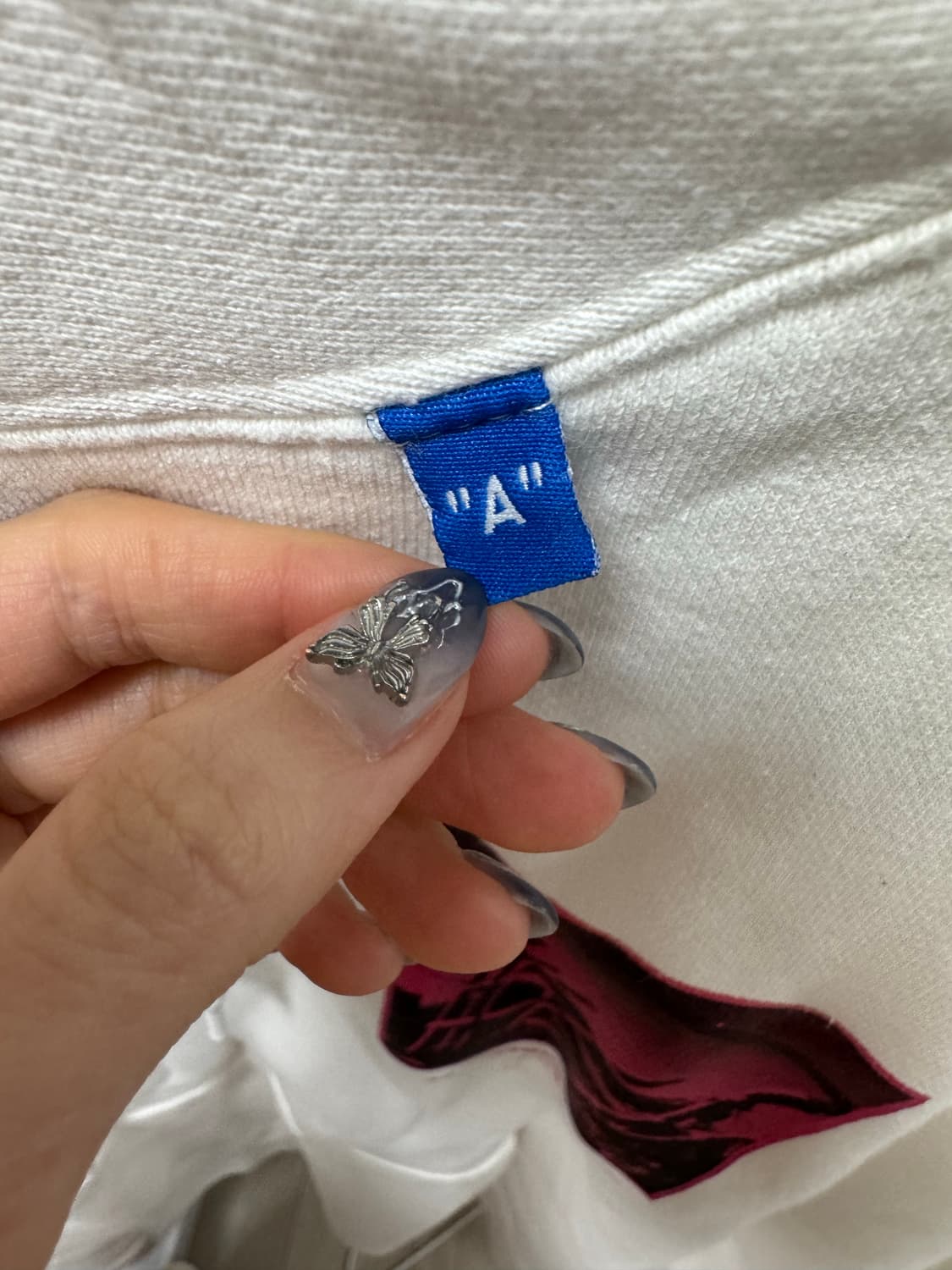 오프화이트 후드티 상품이미지3