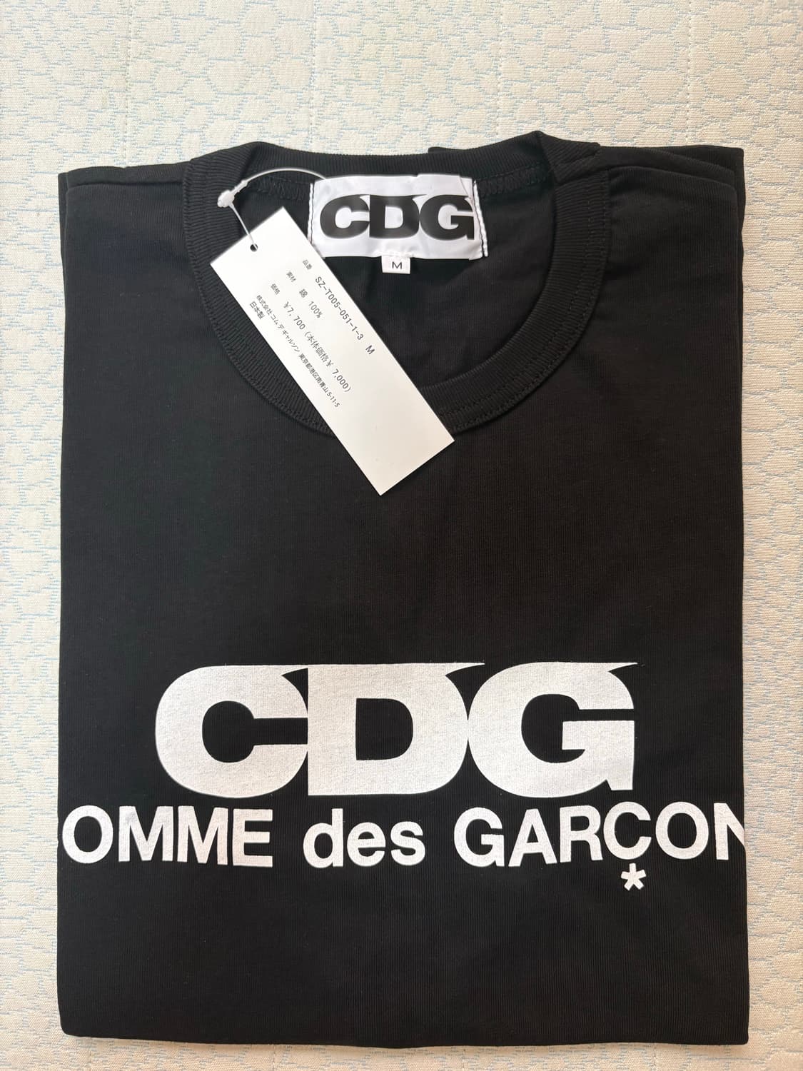 꼼데가르송 CDG 반팔 새상품  상품이미지1