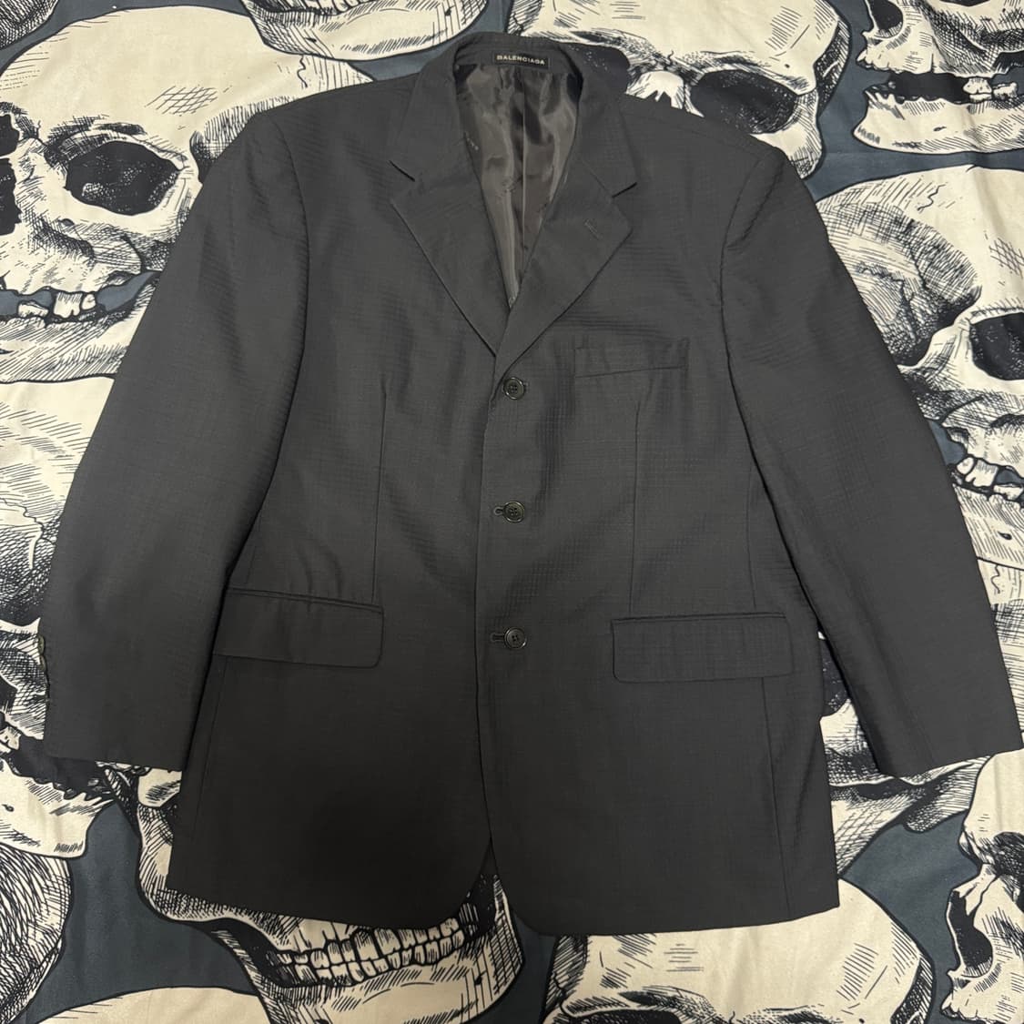 발렌시아가 쓰리버튼 울자켓 100사이즈  상품이미지6
