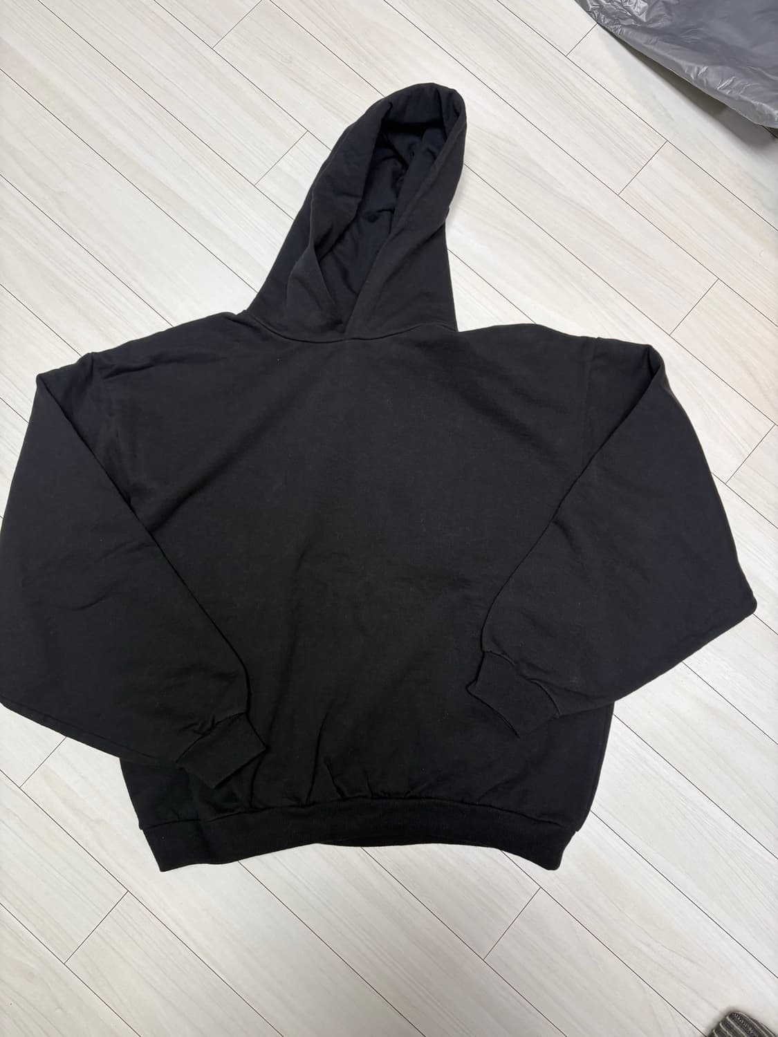 칸예 YZY 이지 고샤 블랙 후드티/ 사이즈1 상품이미지1