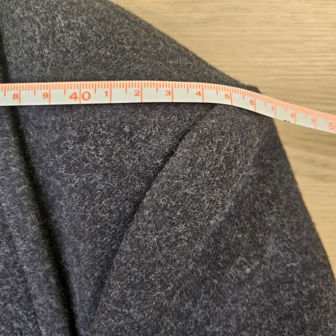 타임옴므(TIME) 더블 코트 차콜 그레이 상품이미지6