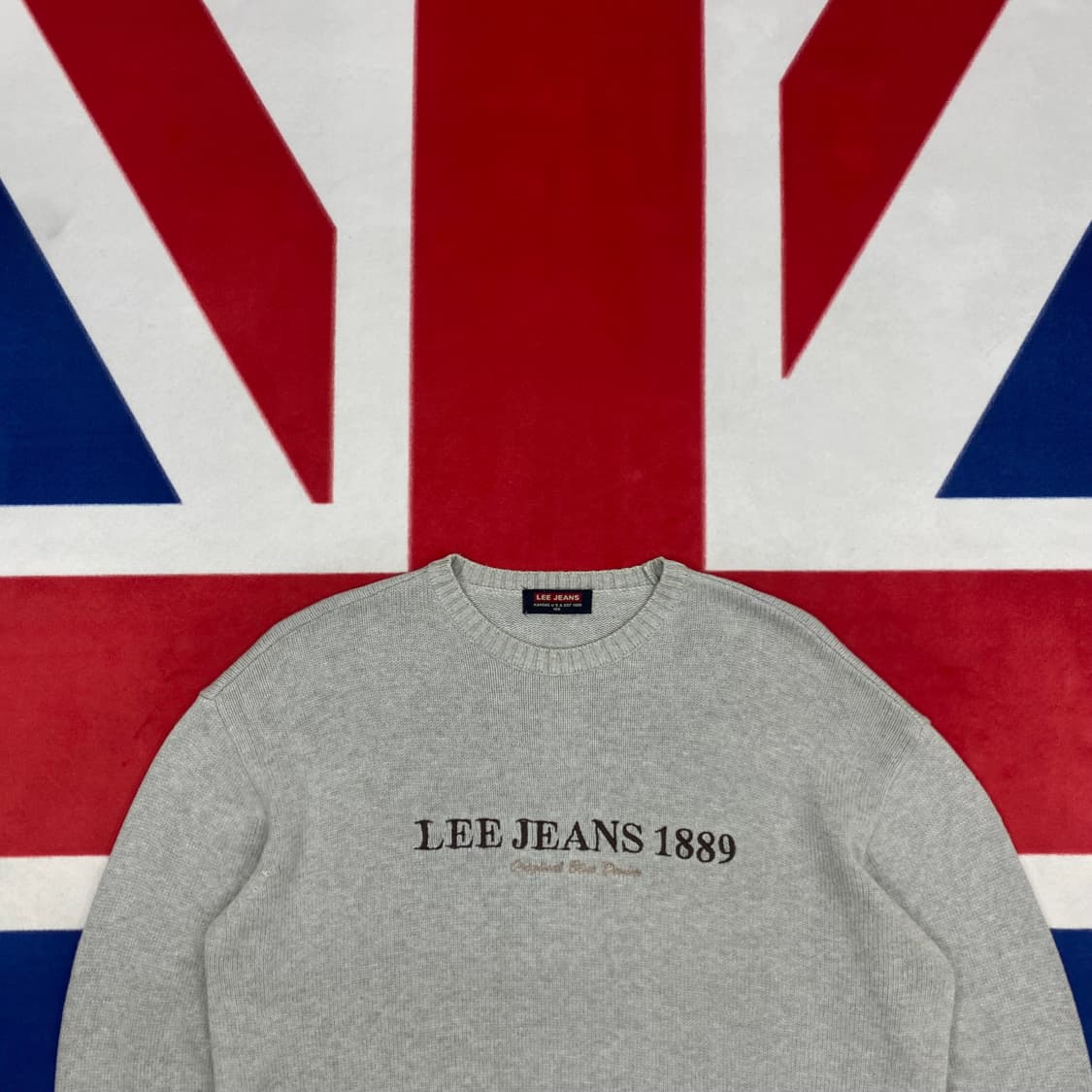 Lee 자수로고 니트 105 상품이미지3