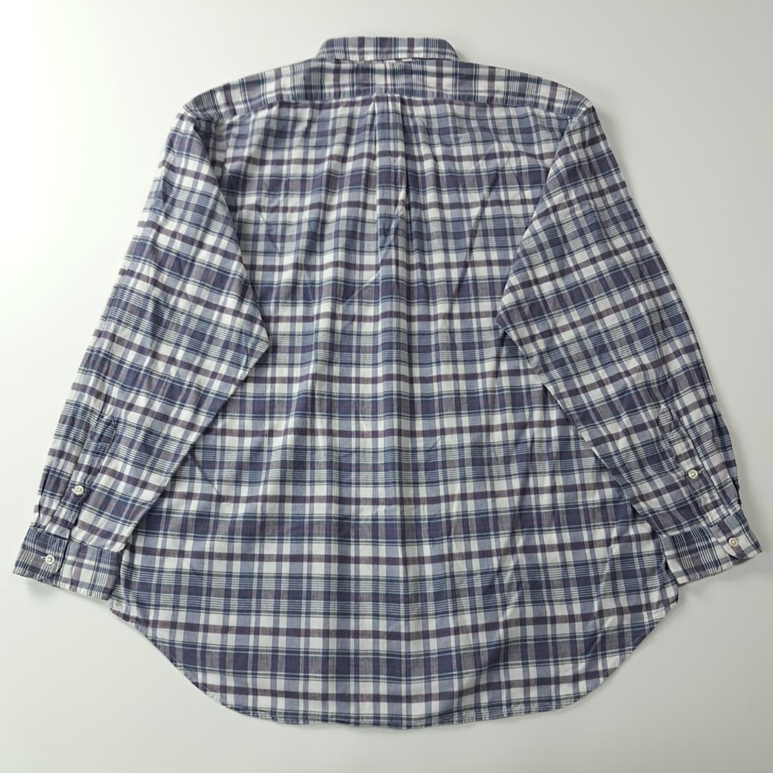 CK730 XL 폴로 90s 블레이크 빈티지 마드라스체크 셔츠 남방 상품이미지7