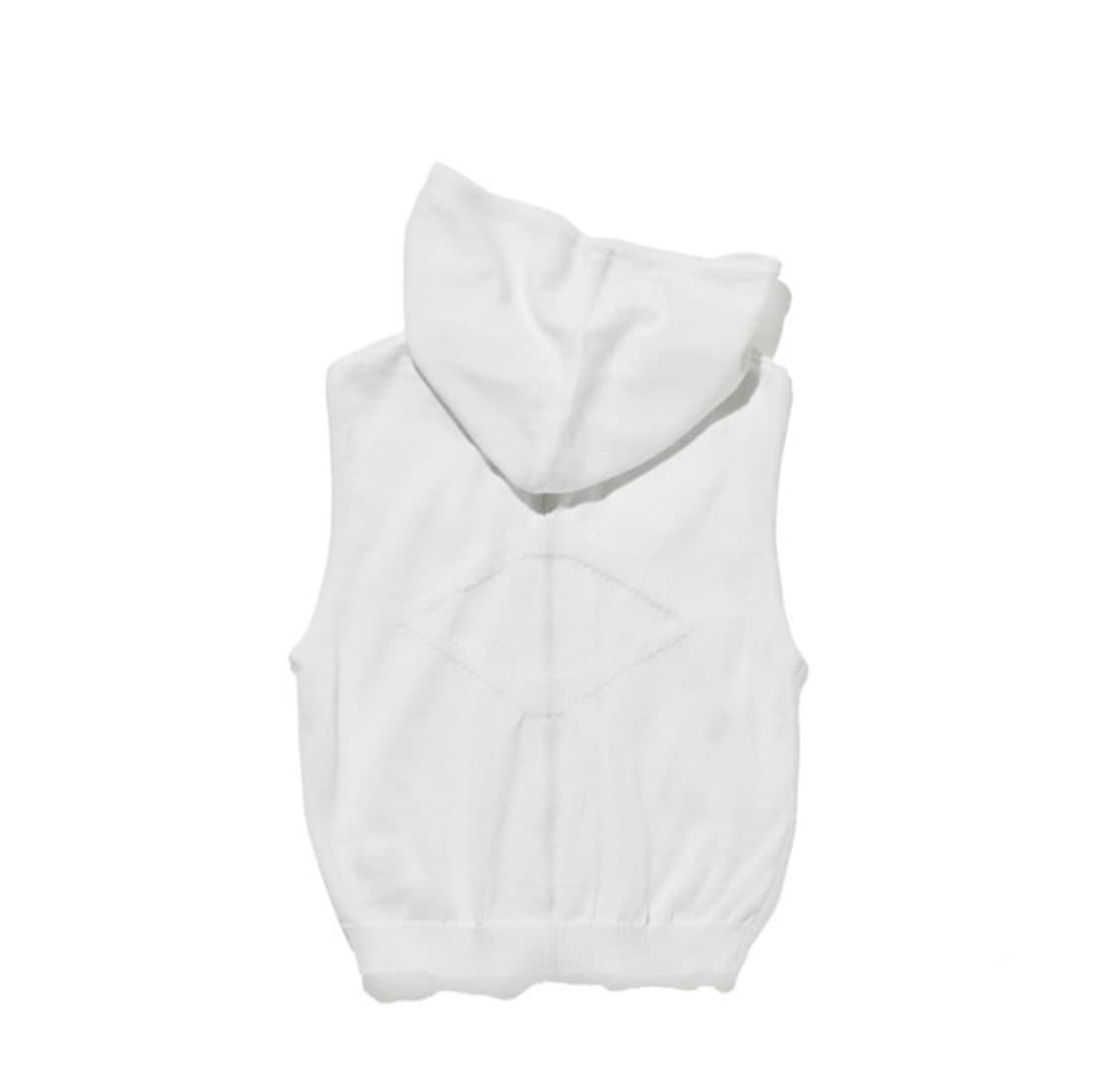 (택제거 새상품)미스치프 롬버스 후드니트 베스트 상품이미지2