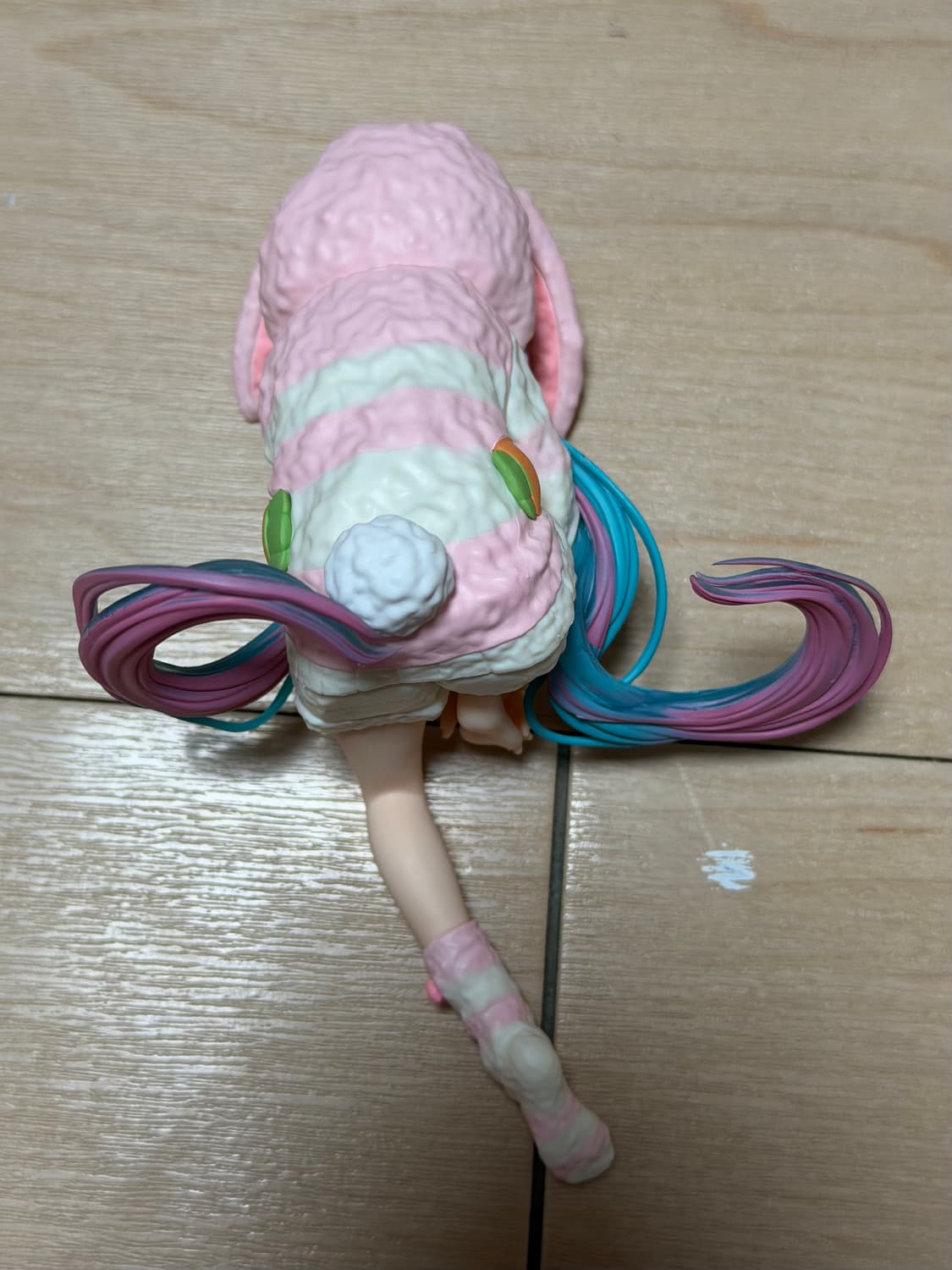 후류 하츠네 미쿠 토끼 파자마 누들스토퍼 피규어 핑크 ver 상품이미지3