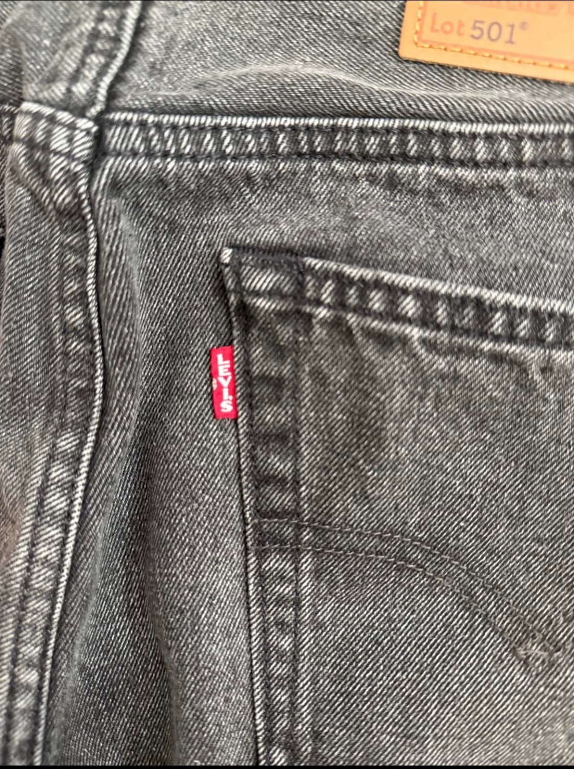 리바이스 프리미엄 라인 501 흑청 상품이미지4