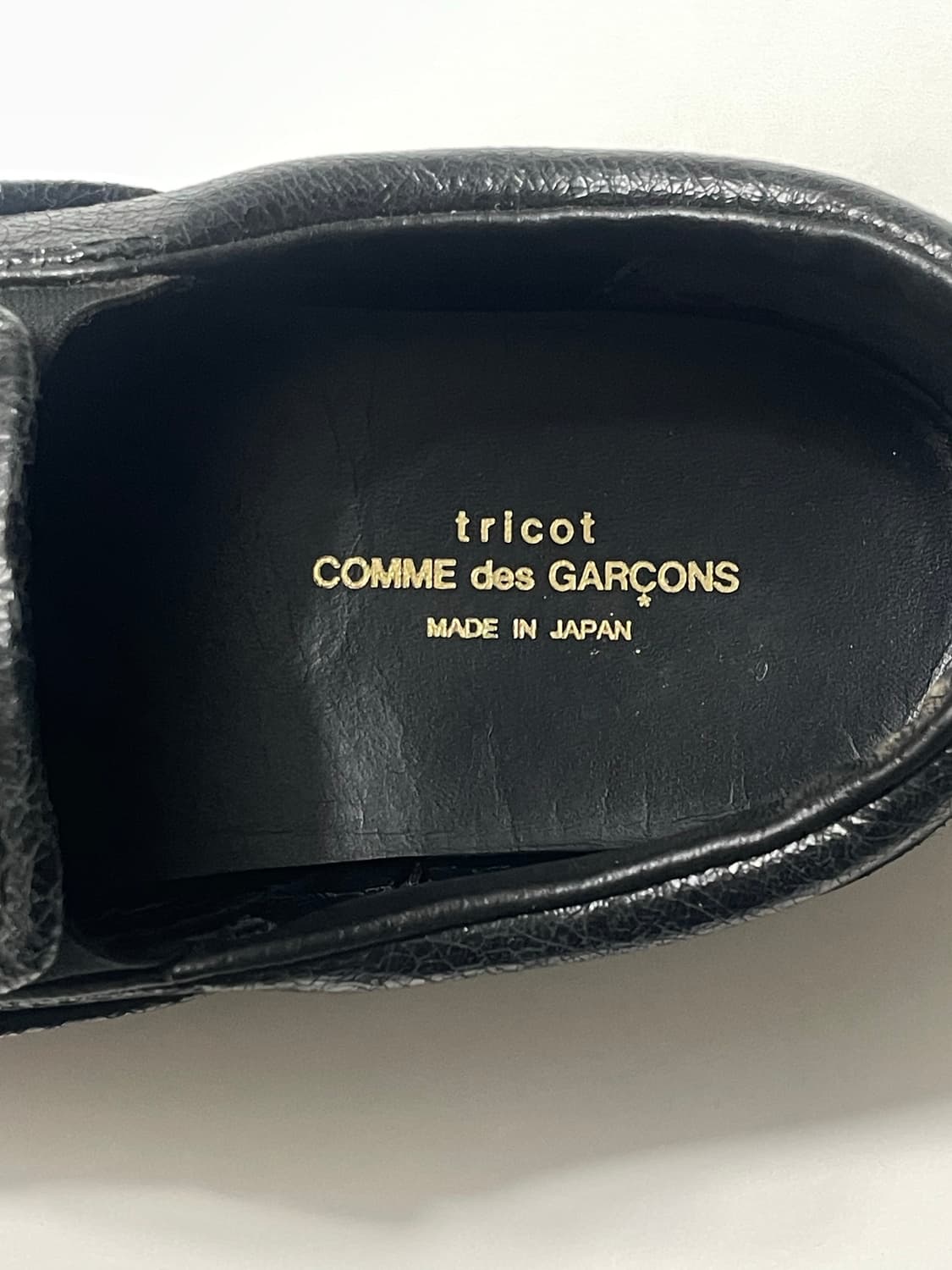 꼼데가르송 트리콧 슬립온  상품이미지3