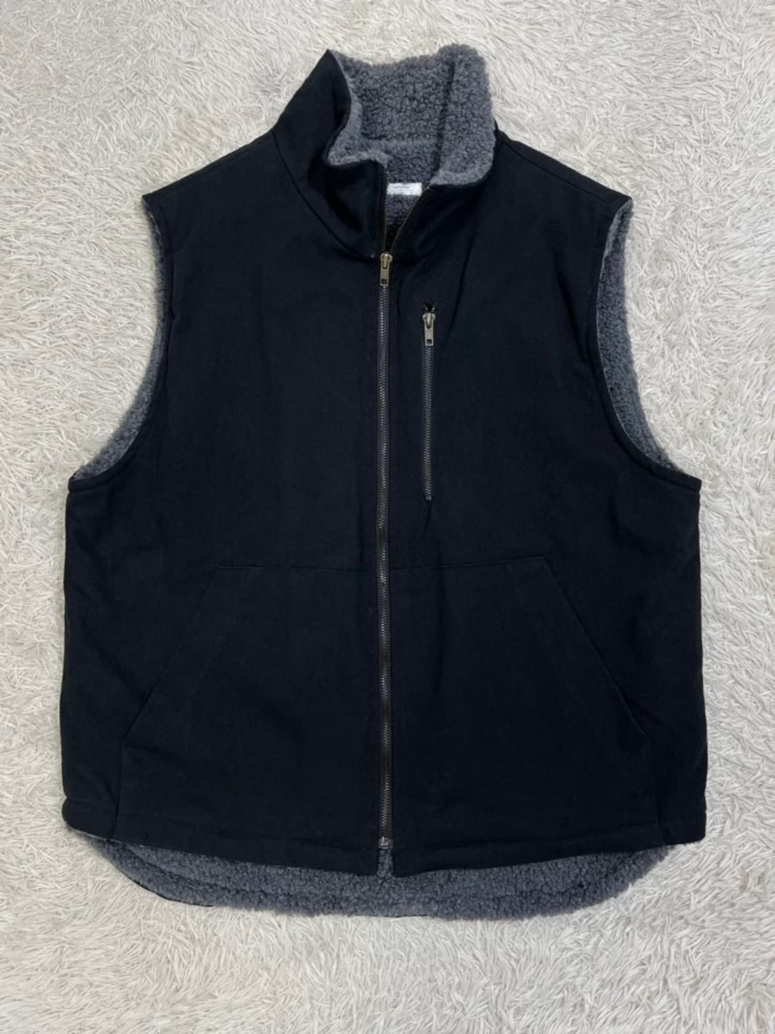 빈티지 후리스 집업 조끼/#2922 상품이미지1