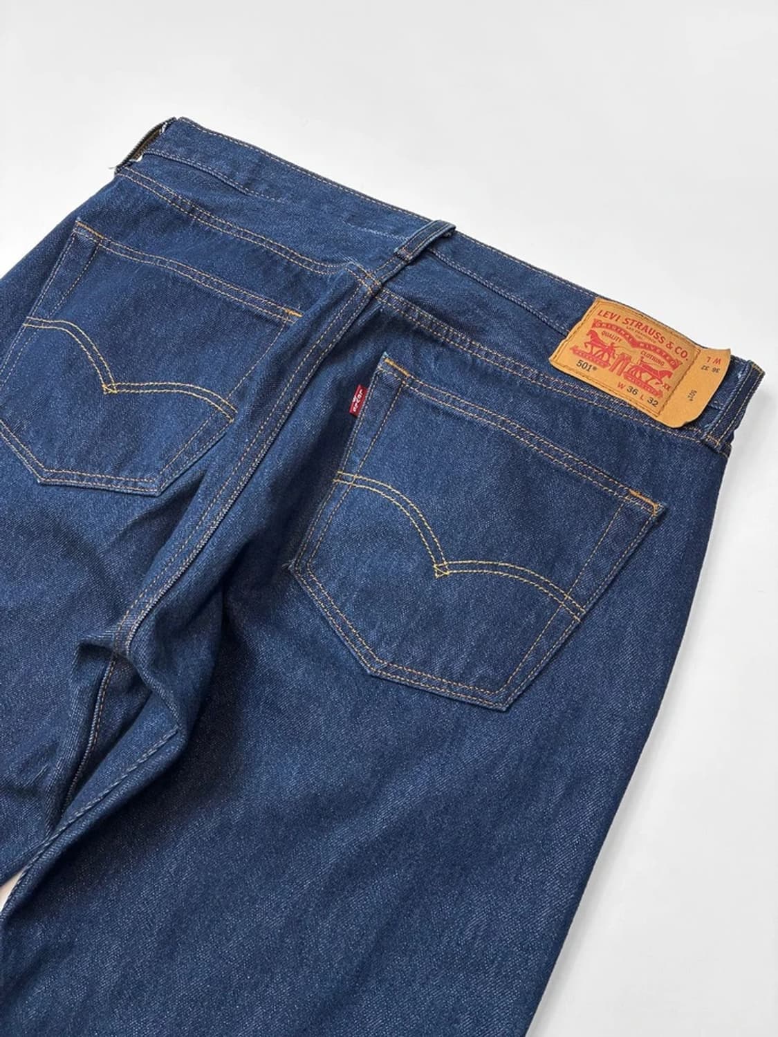 리바이스 501 스트레이트 롤업 데님 팬츠 PN5354 상품이미지6