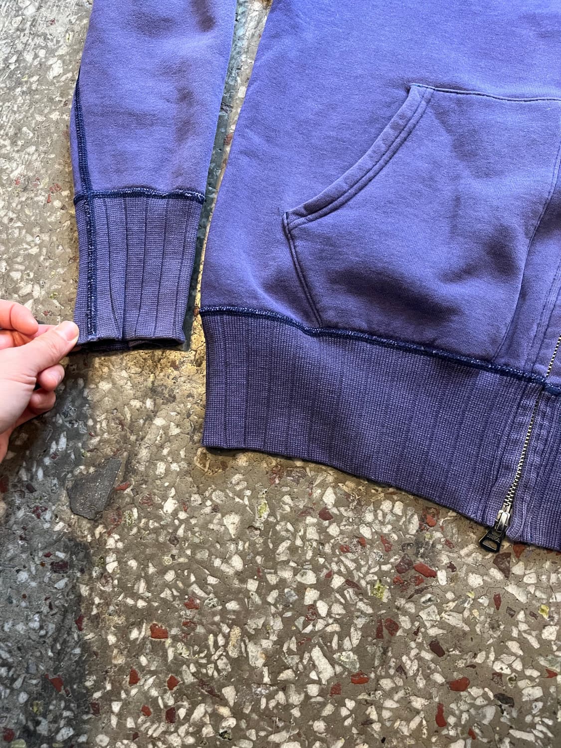 투문 twomoon 튜블러 루프휠 래글런 2way 스웻후드집업 상품이미지9