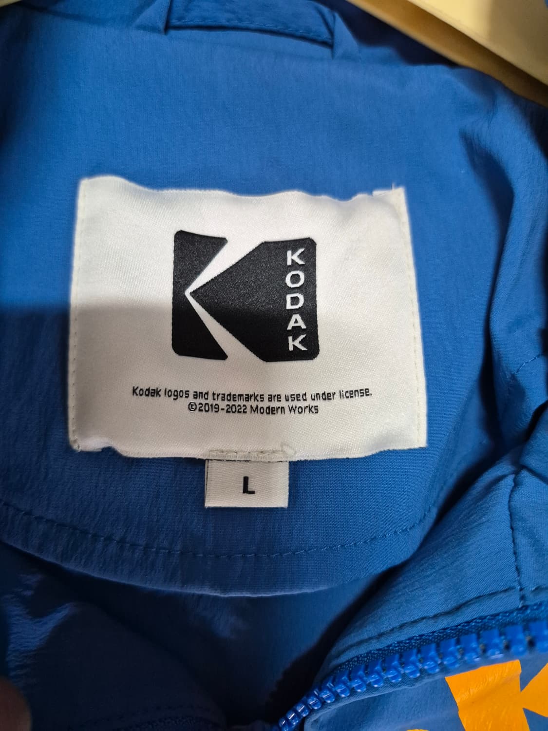 코닥 바람막이 트레이닝 세트  남성L 100~105 상품이미지5