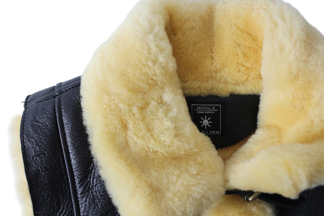 movins.r 모빈스알 서플라이 B-3 무스탕 베스트 상품이미지2