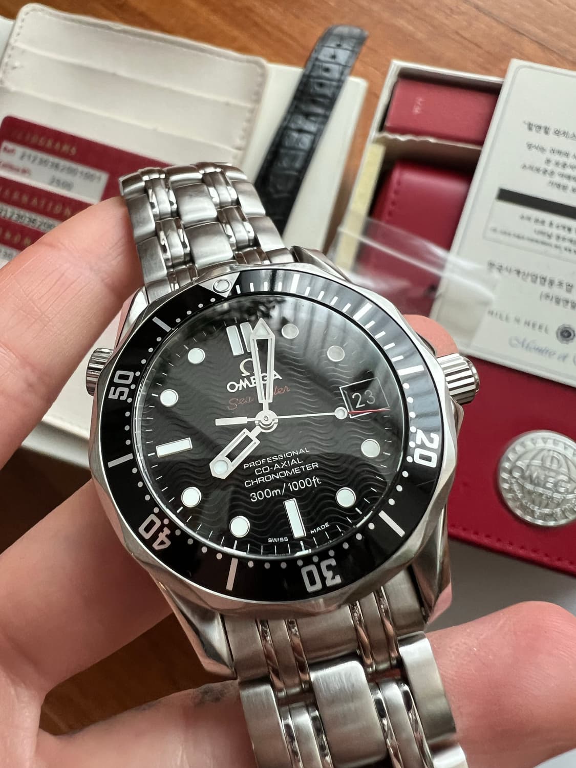 오메가 미드 36 씨마스터 오토매틱 검판 풀박 + 오버홀 상품이미지2