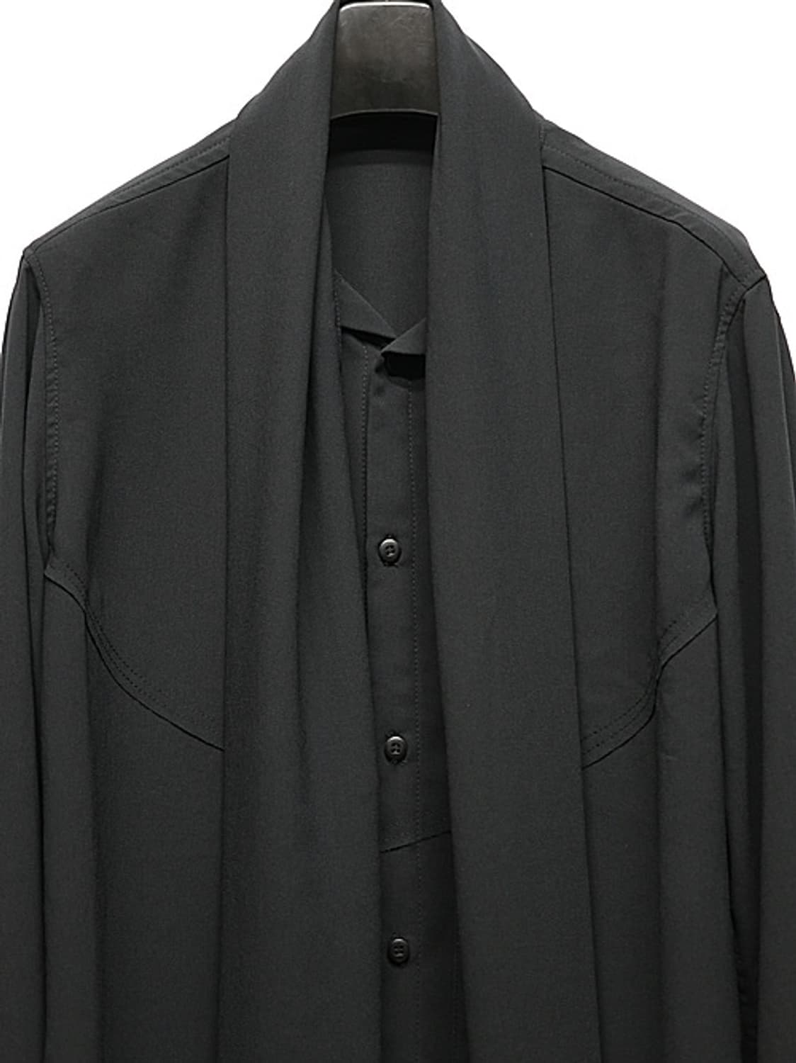 키류 kiryuyrik 스톨 블랙셔츠 Msize 상품이미지2