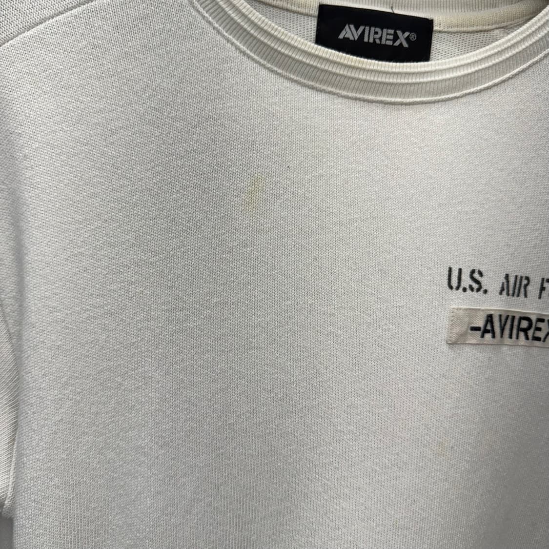 21F/W 아비렉스 스웻셔츠 스쿼드론 시리즈 밀리터리 맨투맨 상품이미지10