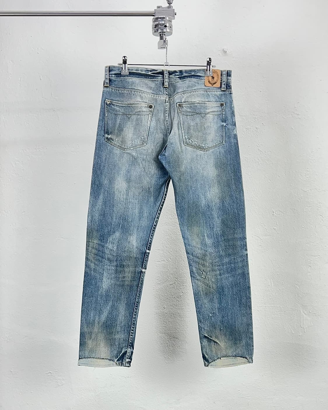 랄프 로렌 디스트레스드 라이트 워시 데님 팬츠 상품이미지6