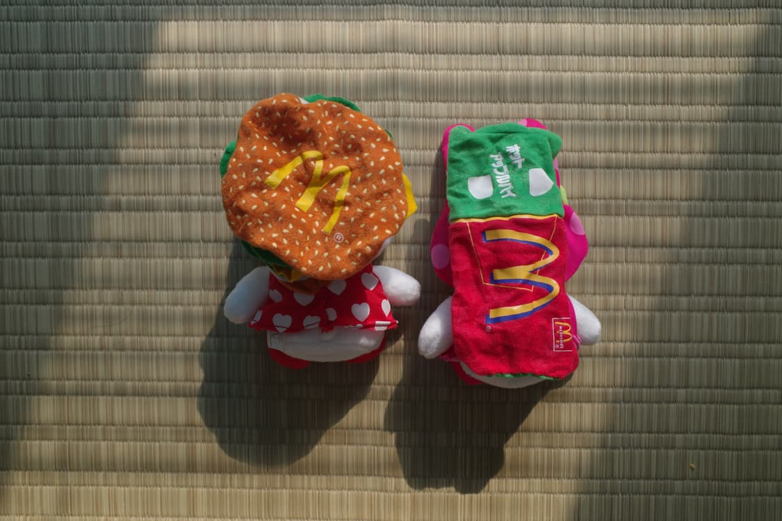 고전 맥도날드 헬로키티 마이멜로디 봉제 인형 상품이미지2