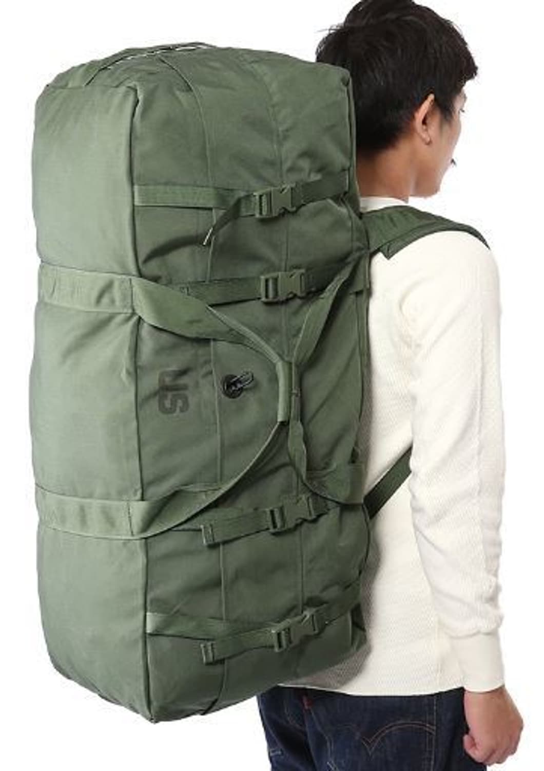 미군정품 신형더블백 A급 올리브 상품이미지1
