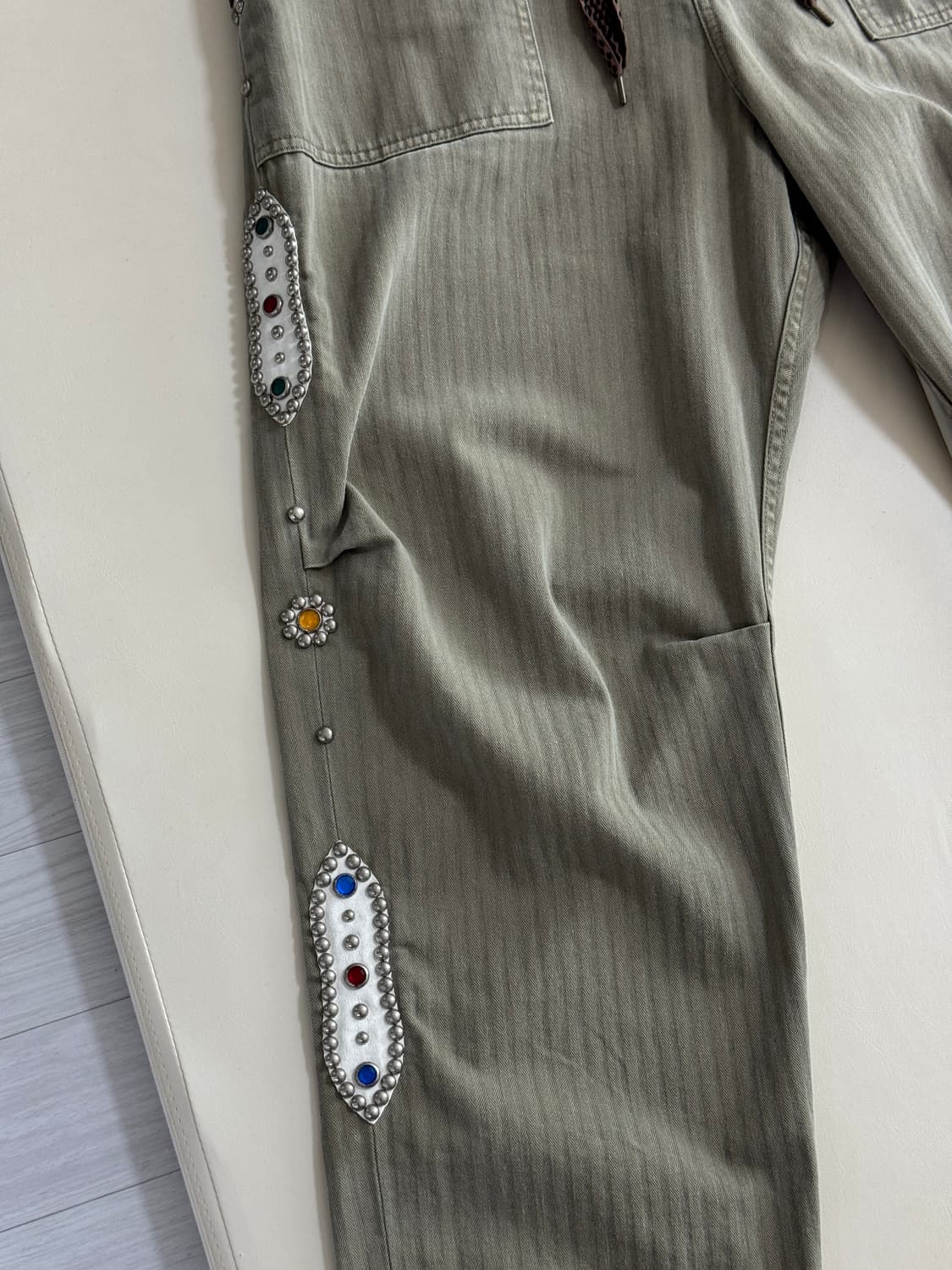 캐피탈 잼스톤 헤링본 이지 베이커 팬츠 4 상품이미지6