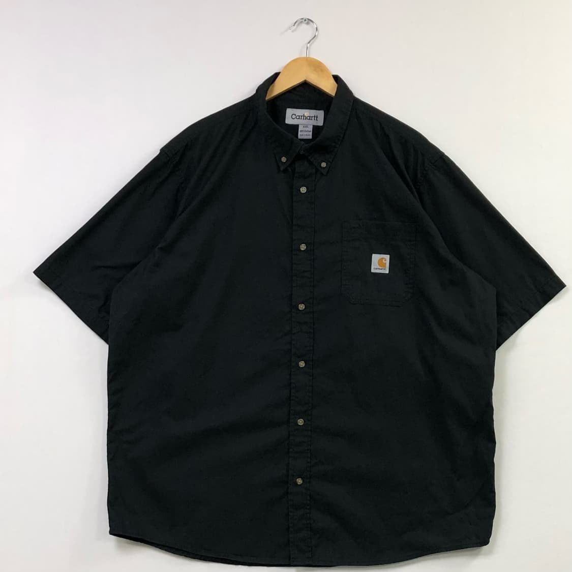 Xxl 칼하트 블랙 워크 셔츠 상품이미지2