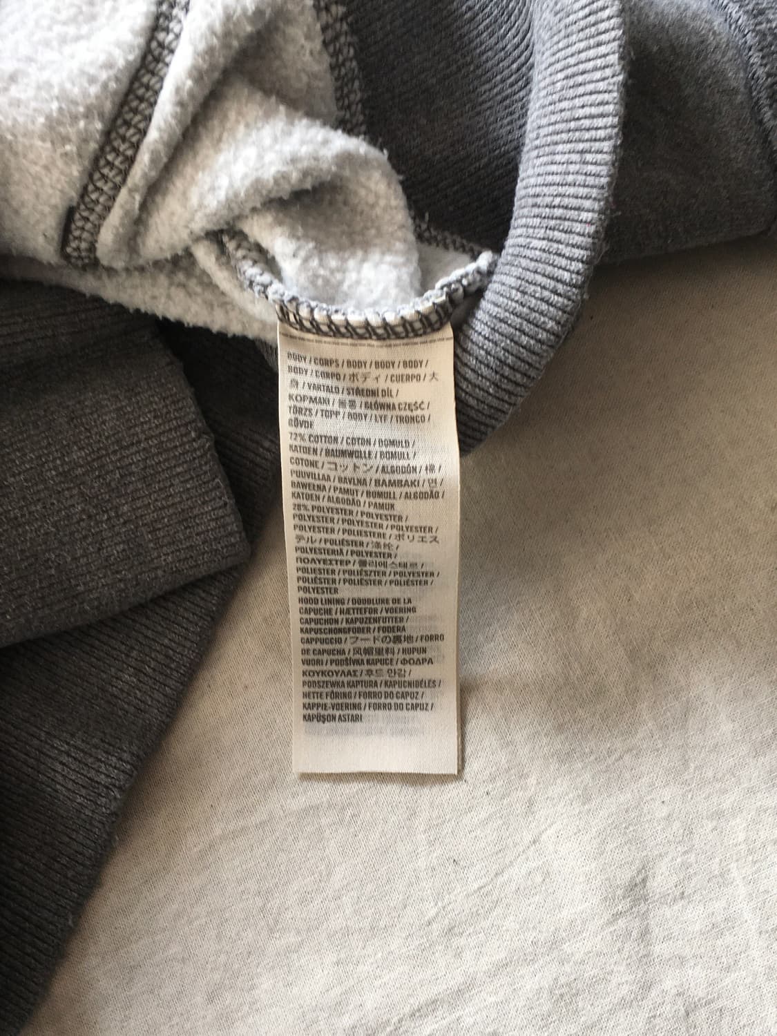 홀리스터 자수패치 로고 후드집업 상품이미지5