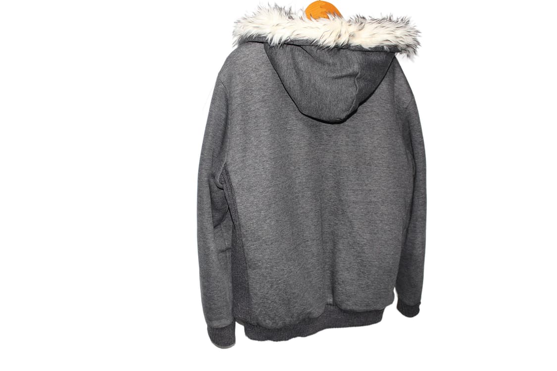 00s DOLCE & GABBANA Wolf Fur Zip Hoodie 상품이미지6