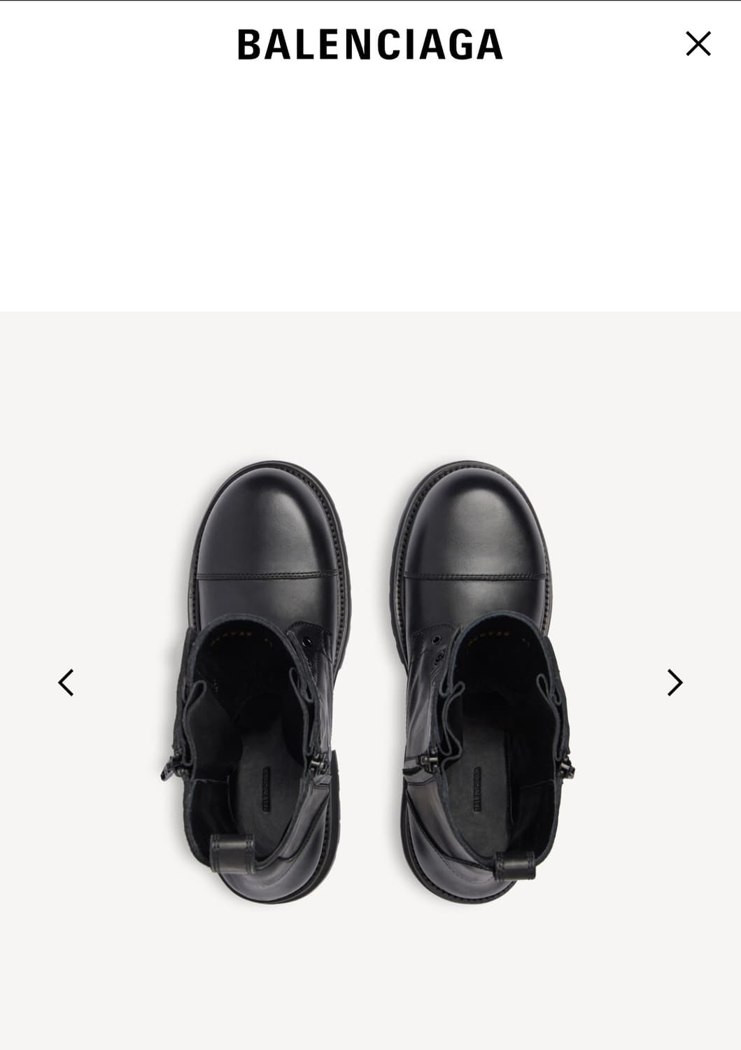 발렌시아가 트럭 레이스업 42 상품이미지3