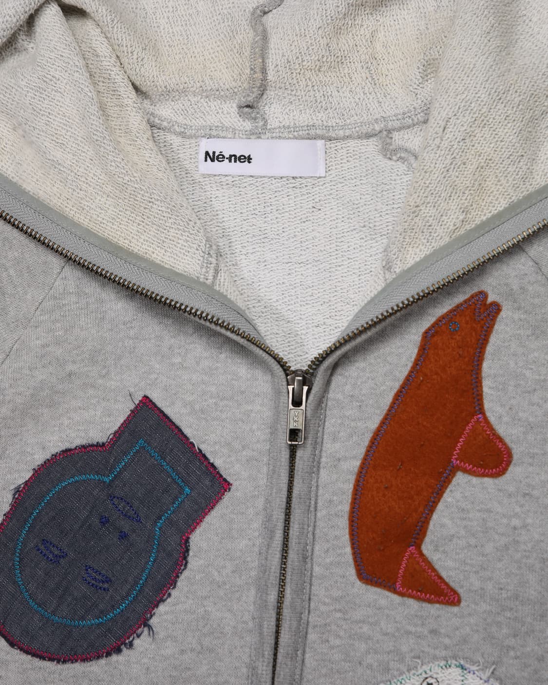 Ne-net patch hood zip 상품이미지5