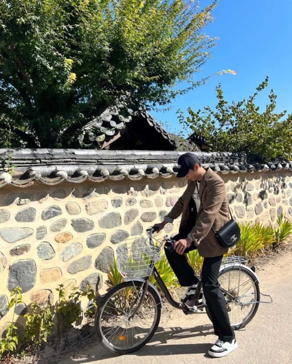 [박보검님 착용] 셀린느 23AW 마론 캐시미어 플라넬 자켓 상품이미지1