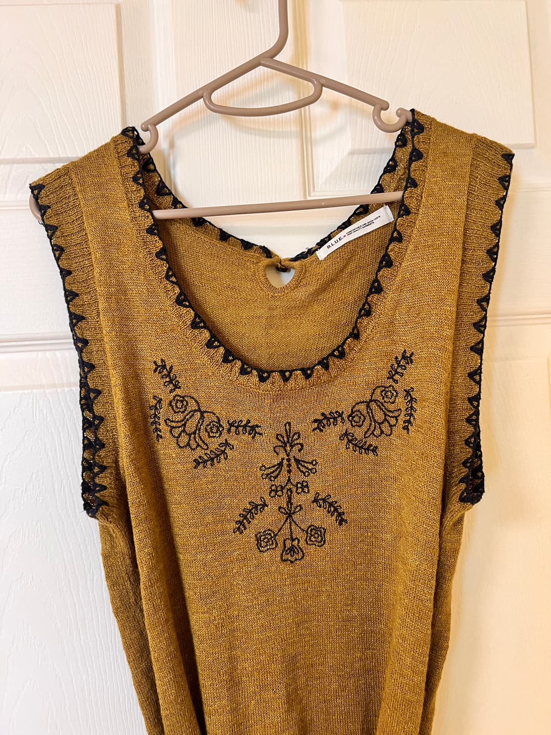 Blue 니트 드레스 상품이미지2