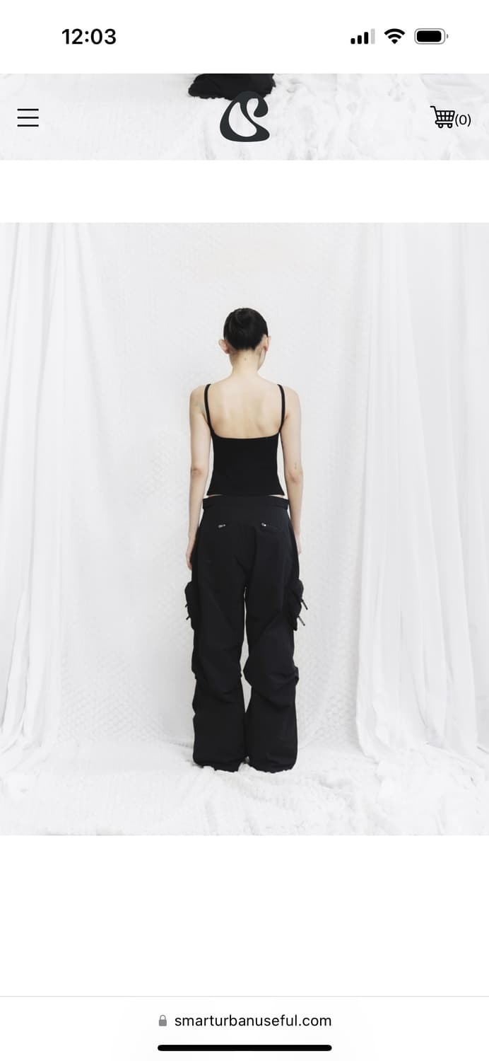 스마트어반유즈풀 더블 스티치 슬리브리스 블랙 코이세이오 상품이미지5