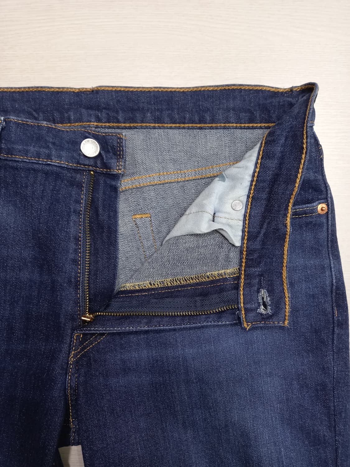 33 리바이스511 워싱 스판 슬림일자진 33-443 상품이미지7