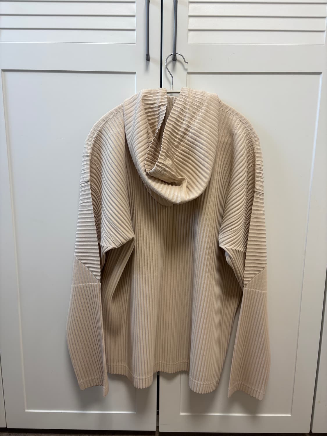 옴므플리세 후드집업 베이지 상품이미지6