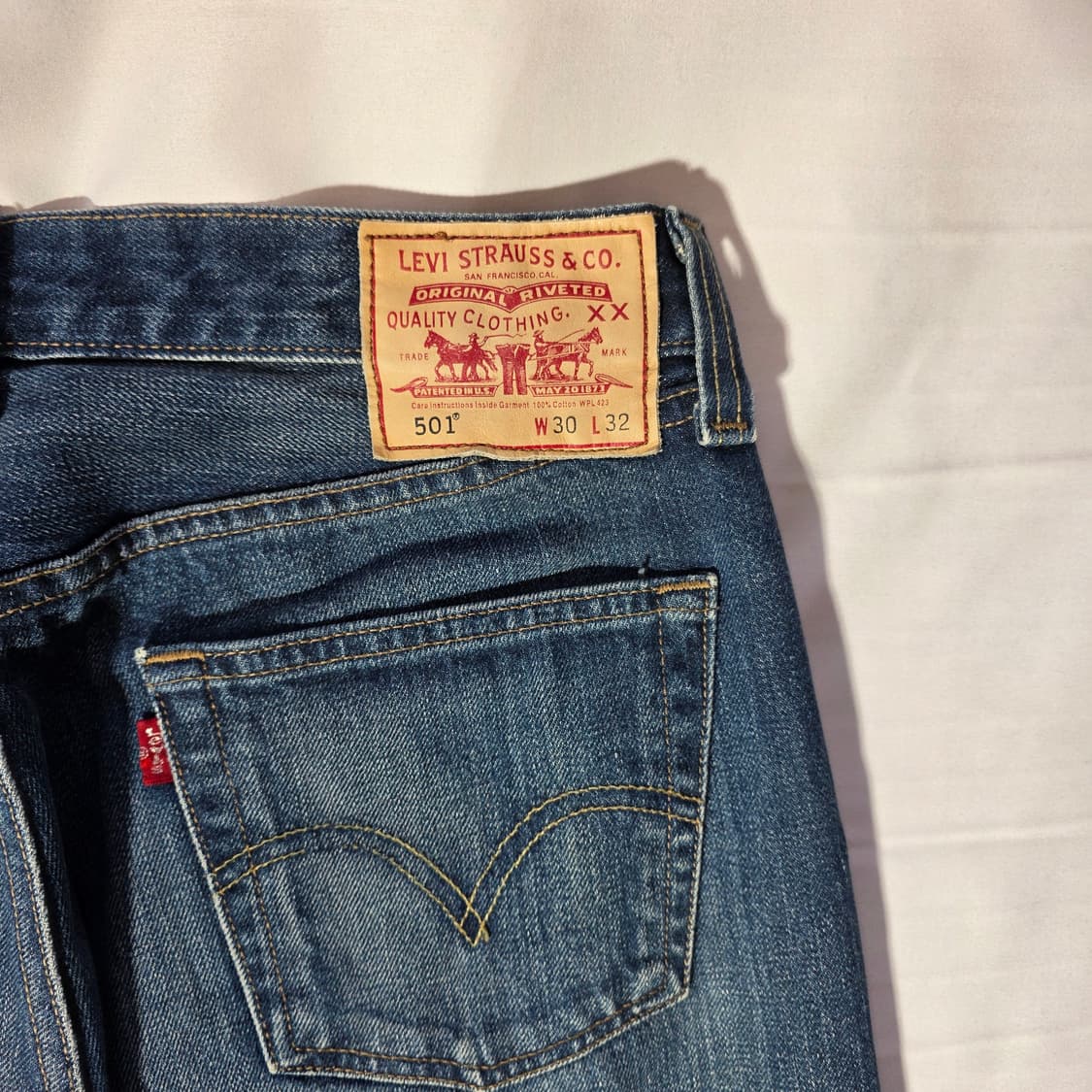 [W30L32]00s 리바이스 LEVIS 501 데님 팬츠 상품이미지6
