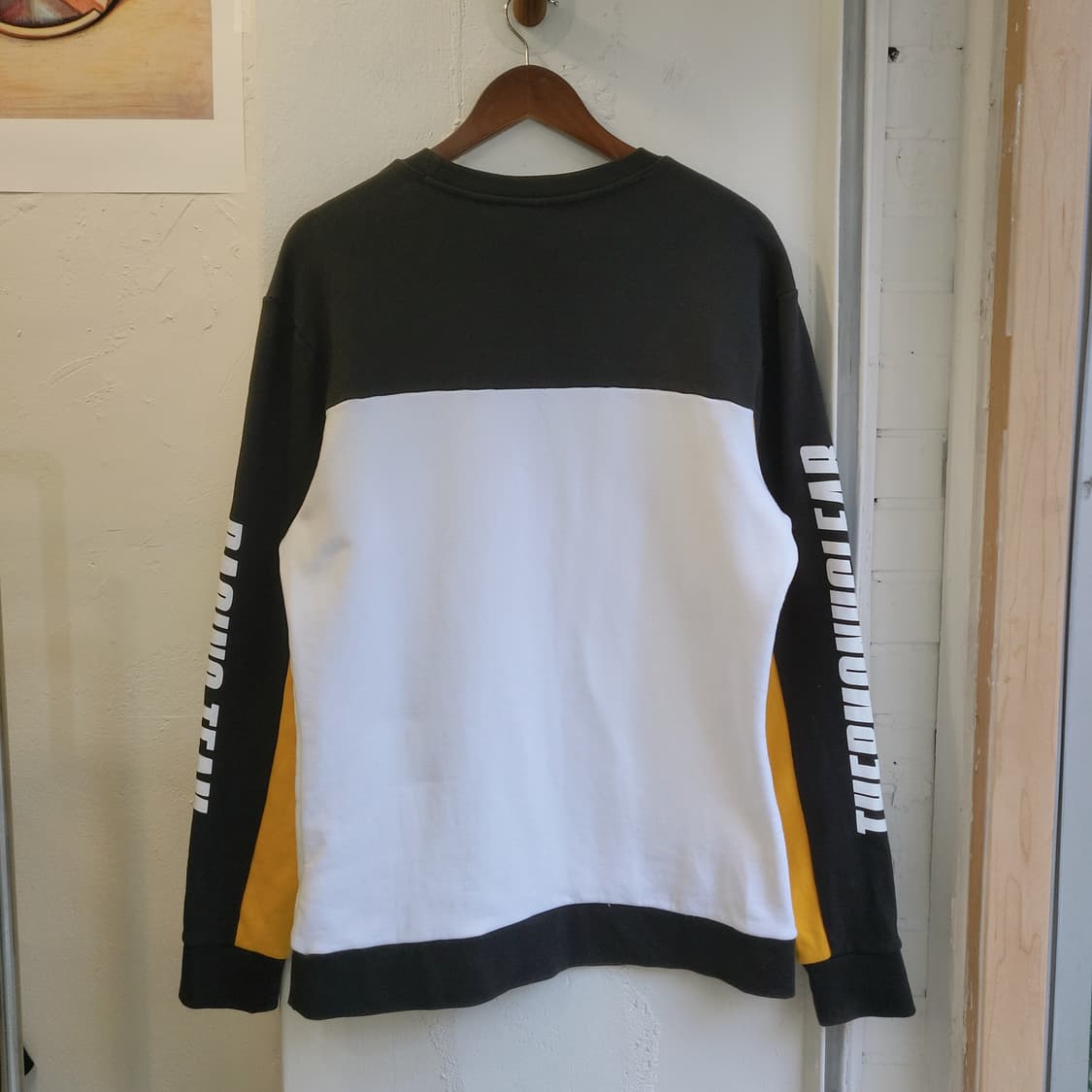 오클리 배색 맨투맨 L 상품이미지4