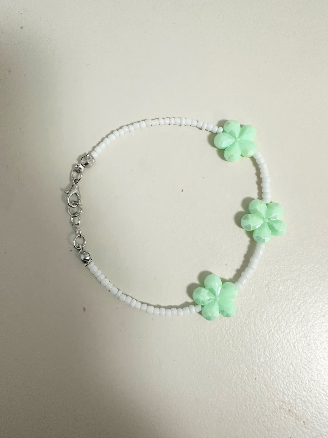 행운의 다섯잎클로버 팔찌 상품이미지1