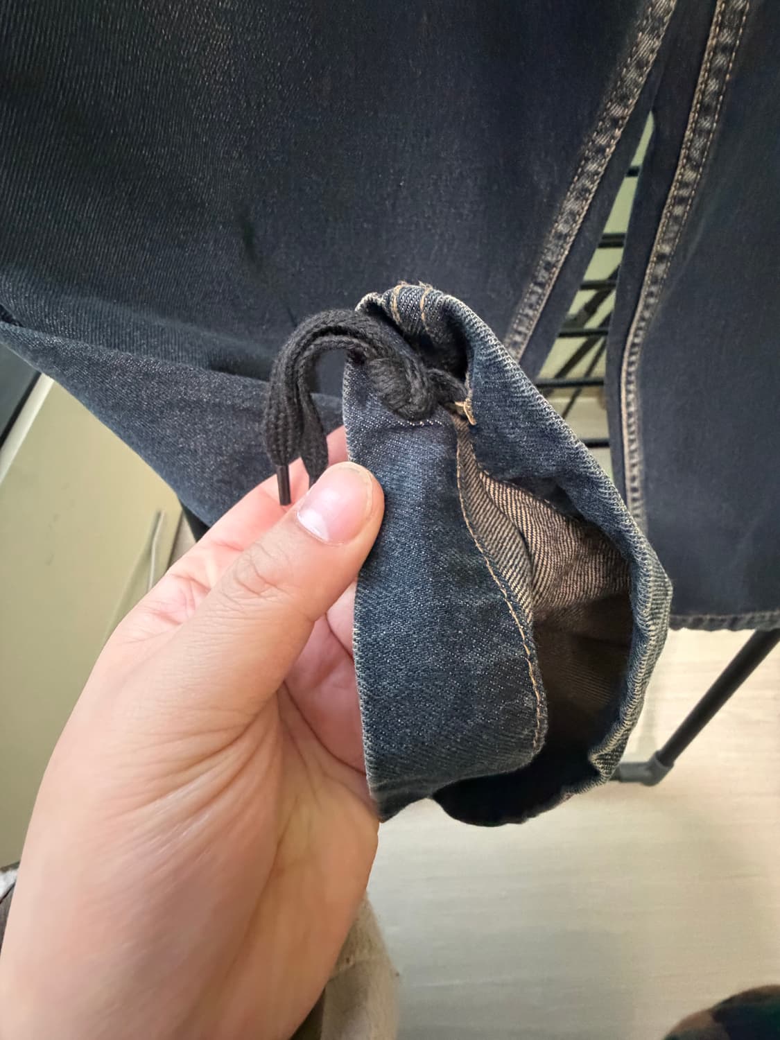 피그먼트 워싱데님 팬츠 상품이미지4