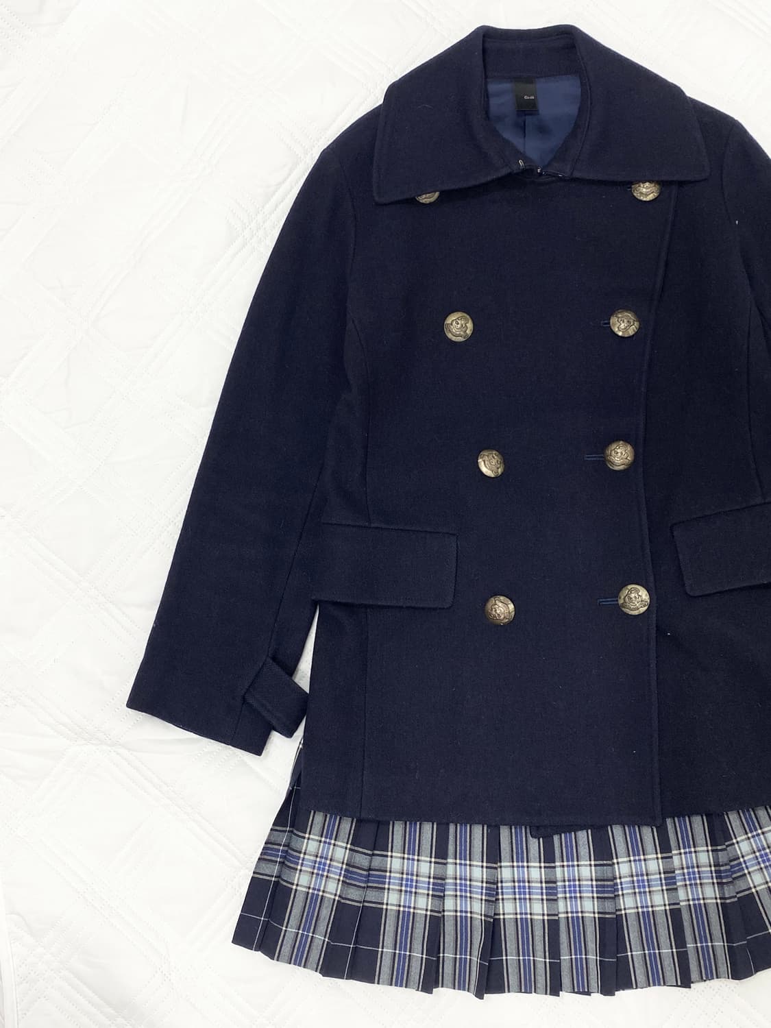 ꒰ঌ 네이비 니혼진 도쿄걸 코트 ໒꒱ 상품이미지2