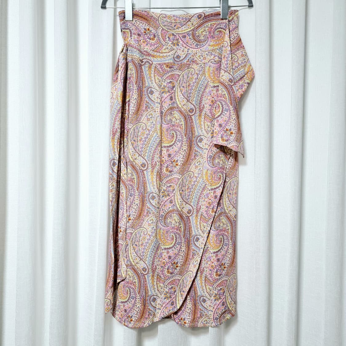 바네사브루노 페이즐리 랩 스커트 치마 / 상태최상 상품이미지1