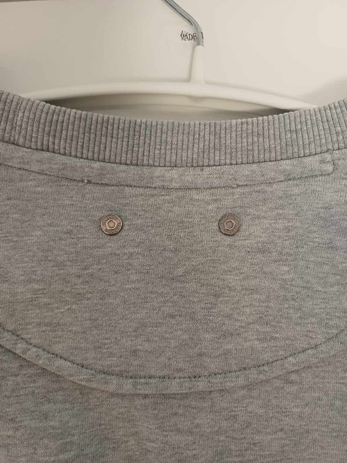 일코르소 에센셜 사이드 슬릿 맨투맨 (그레이/105) 상품이미지4