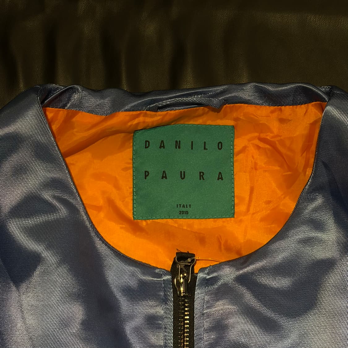 다닐로 파우라 블루 봄버자켓 상품이미지7