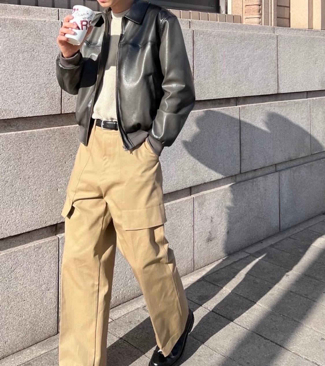 [M] 파밀레 포켓 치노 팬츠 베이지 상품이미지2