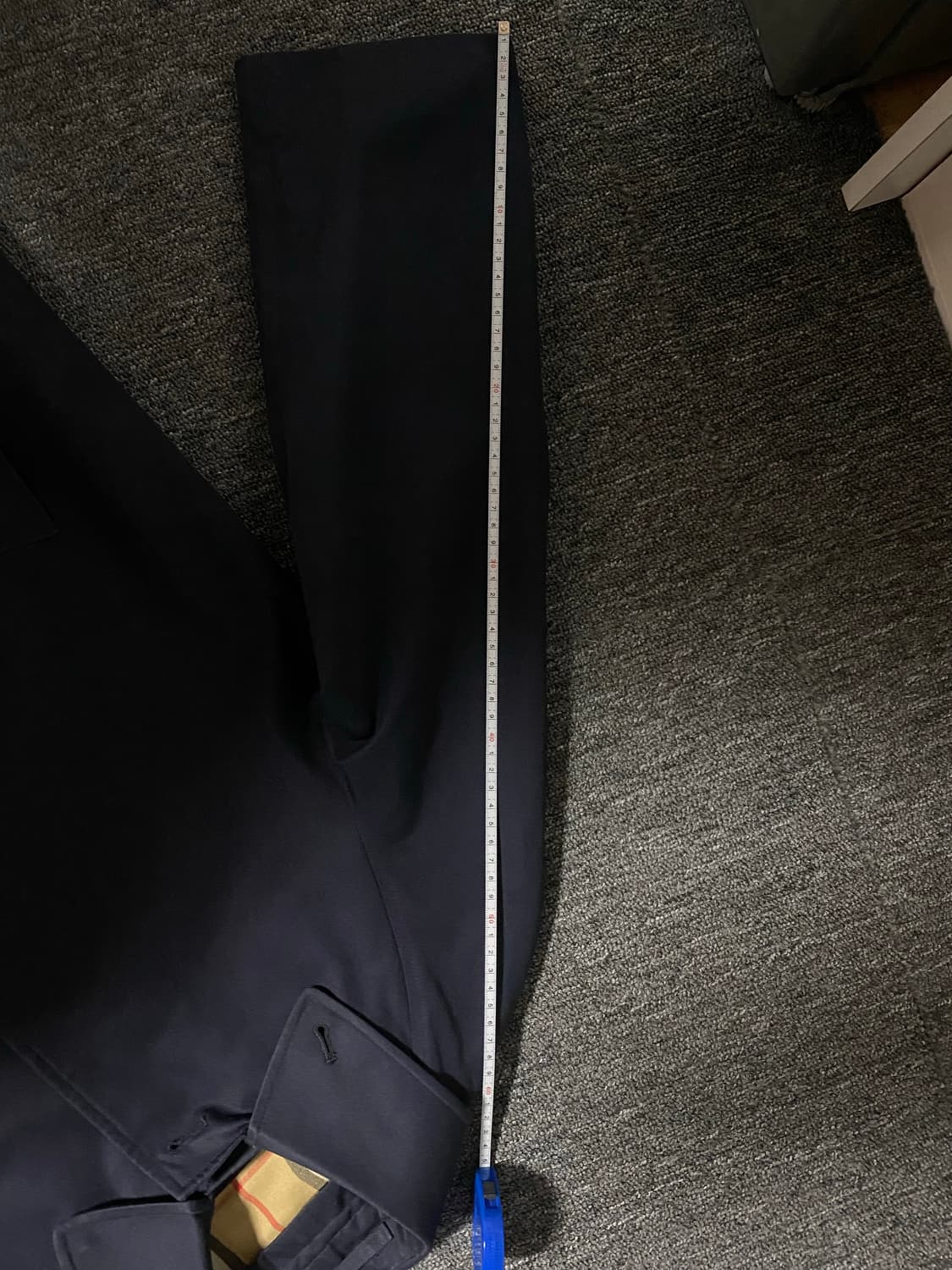 롱랭스 노바체크 울 라이너 내피 버버리 트렌치코트 급처 상품이미지10