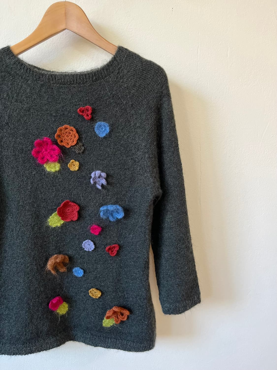 폴스미스 아트 플라워 모헤어 스웨터 상품이미지3