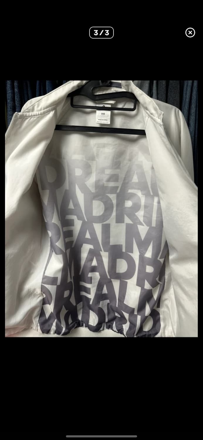 아디다스 레알마드리드 집업 상품이미지3